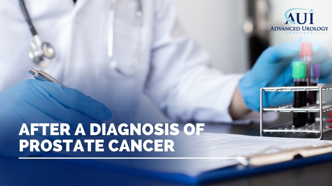 After a Diagnosis of Prostate Cancer