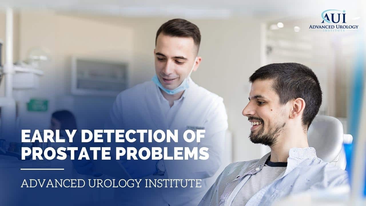 Early detection of prostate problems