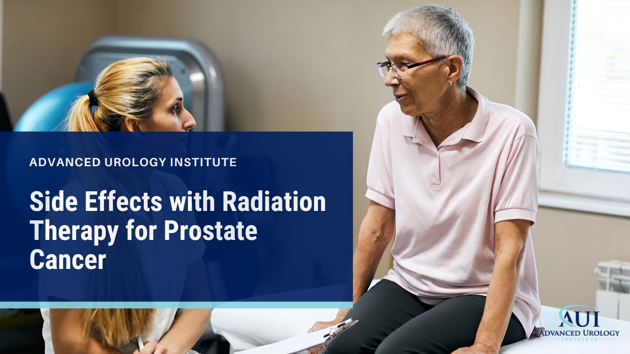 Side Effects with Radiation Therapy for Prostate Cancer