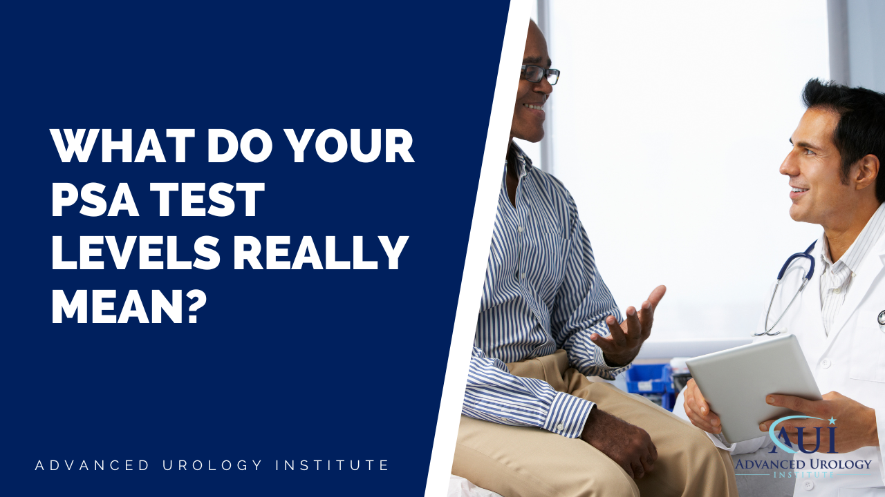 What Do Your PSA Test Levels Really Mean?