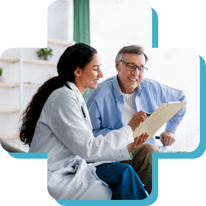 plus-image AUI Doctor with Patient