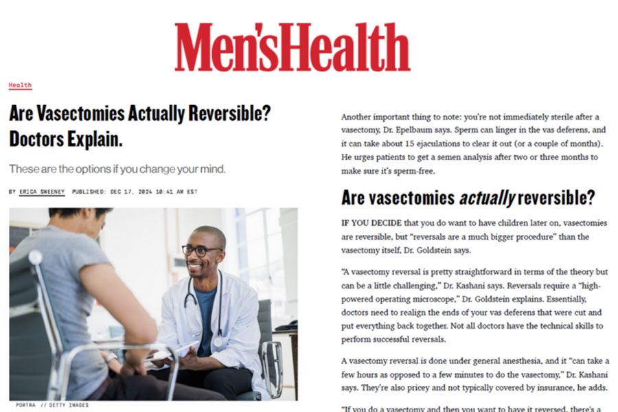 Are Vasectomies Actually Reversible? Doctors Explain.